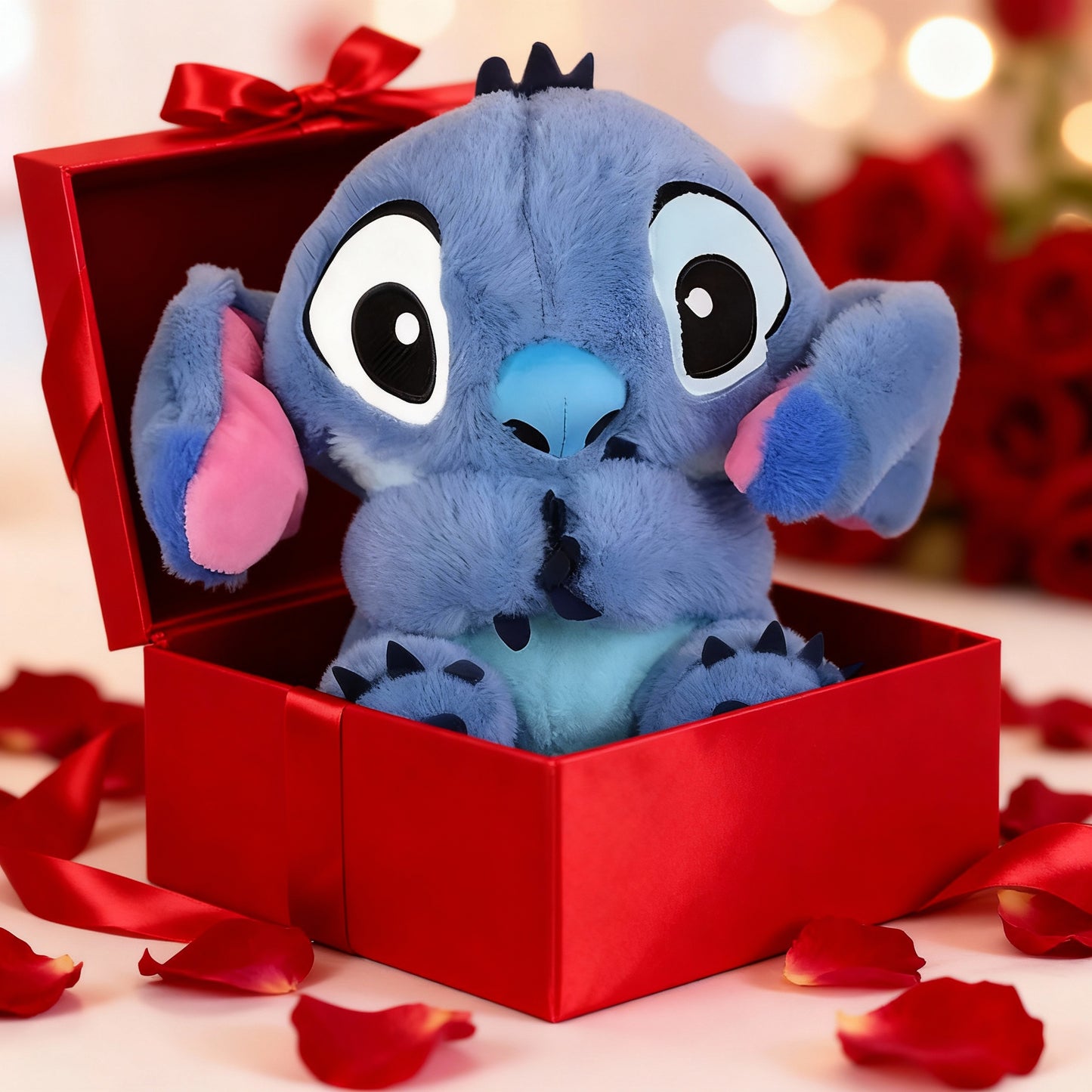 Oddychający Stitch – Maskotka Interaktywna na Sen i Stres